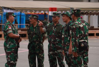 Pangkoopsau III Cek Kesiapan Pelaksanaan HUT Ke 73 TNI di Merauke